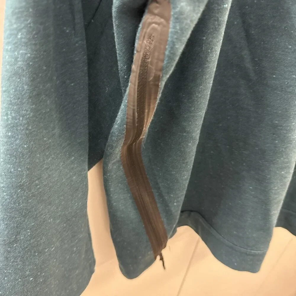Nike Tech Fleece Hoodie Unisex‎ Size XL Teal Cowl EUC